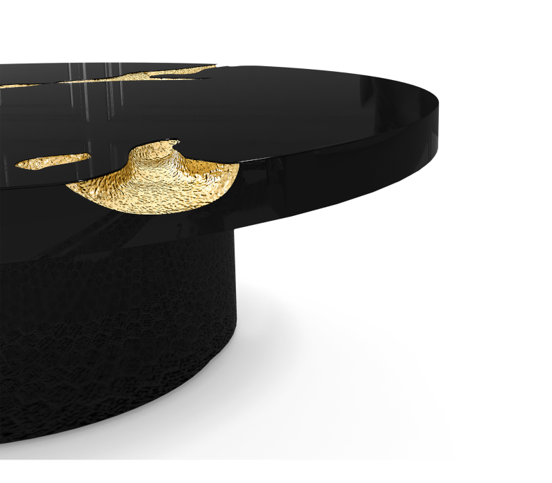 Empire Black Center Table mobile image 3