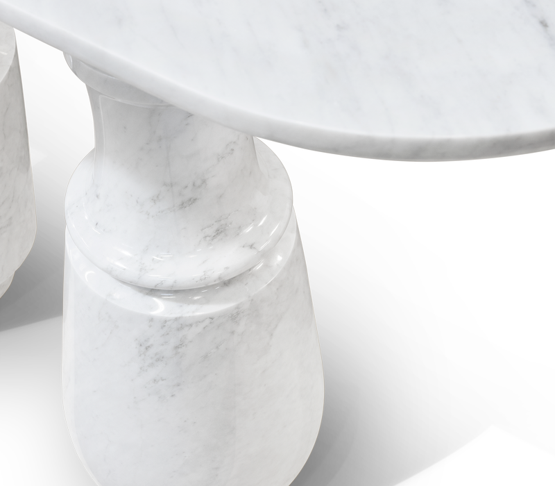 Pietra Carrara Console mobile image 7