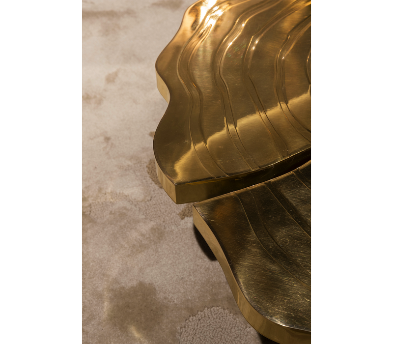 Fortuna Gold Set Of 3 Center Table mobile image 11