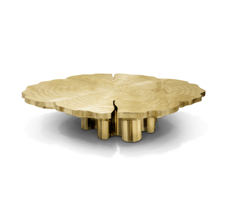 Fortuna Gold Set Of 3 Center Table mobile image 4