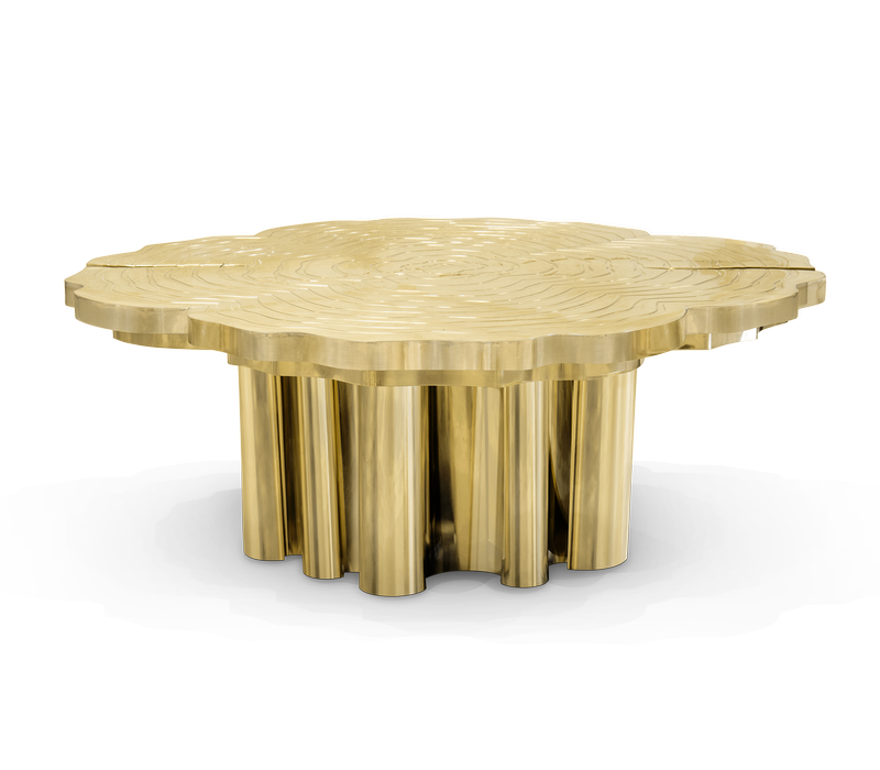 Fortuna Gold Set Of 3 Center Table mobile image 5