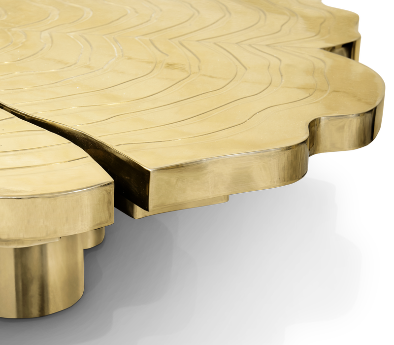 Fortuna Gold Set Of 3 Center Table mobile image 8