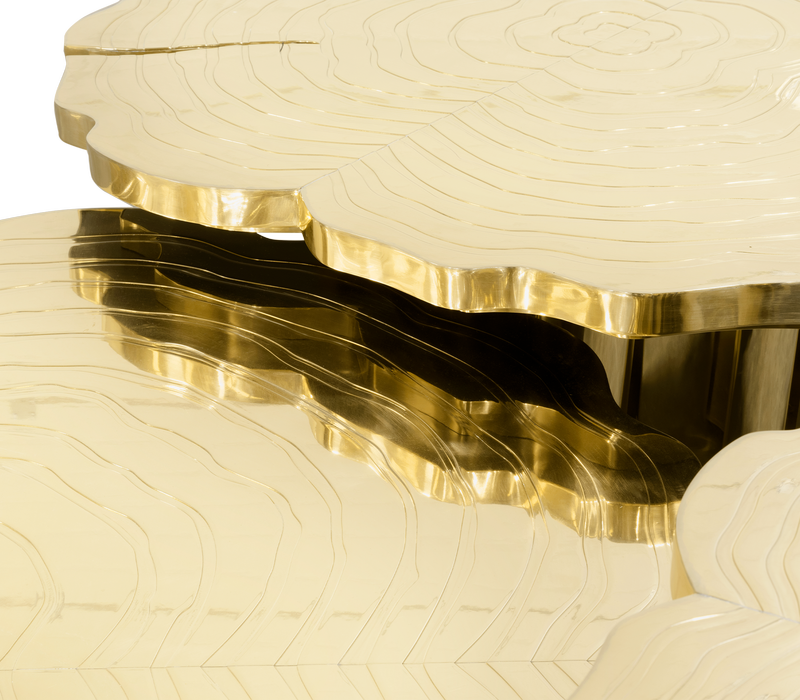 Fortuna Gold Set Of 3 Center Table mobile image 9