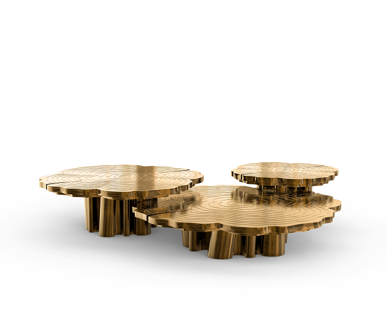 Contemporary fortuna patina set of 3 by Boca do Lobo