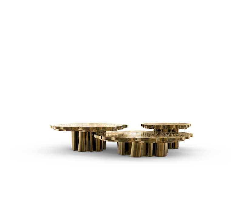Fortuna Patina Set Of 3 Center Table mobile image 1