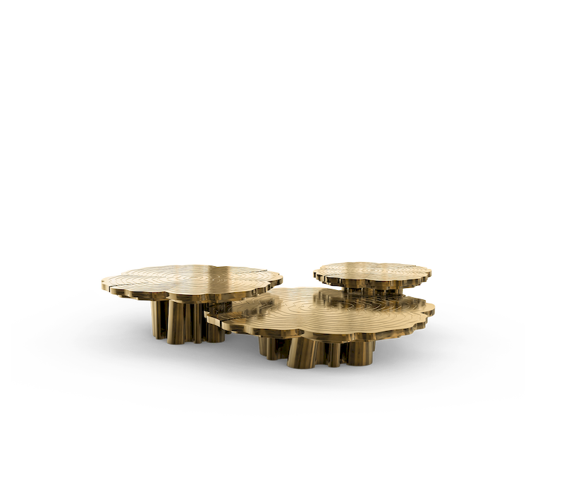 Fortuna Patina Set Of 3 Center Table mobile image 2