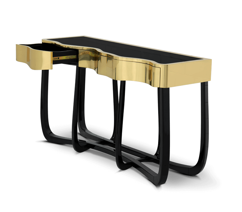 Sinuous Gold Console mobile image 7