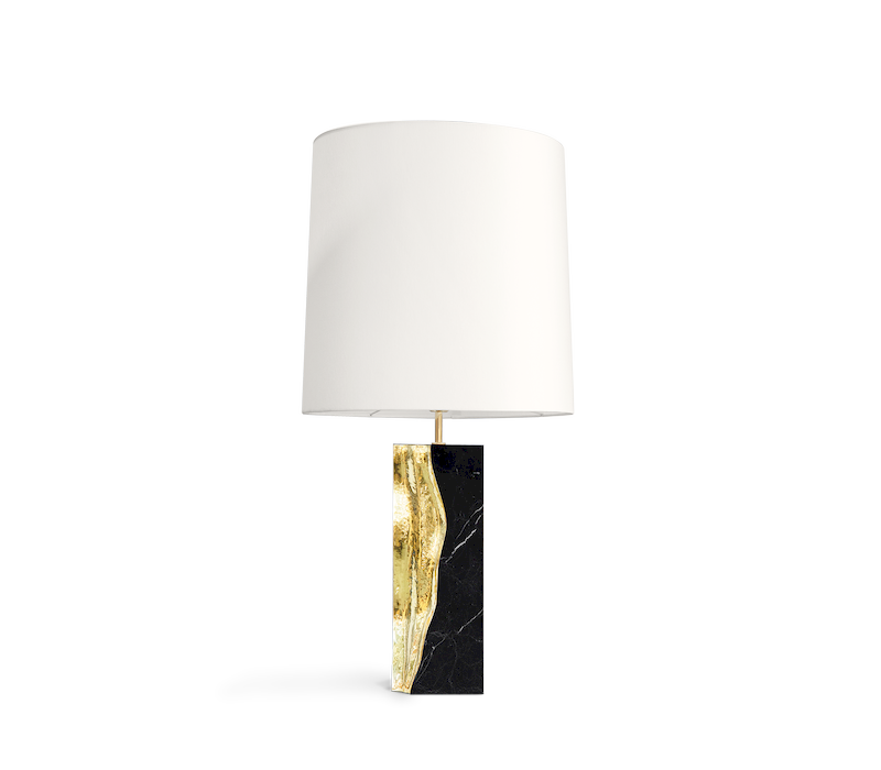 Lapiaz Nero Marquina Table Lamp mobile image 1