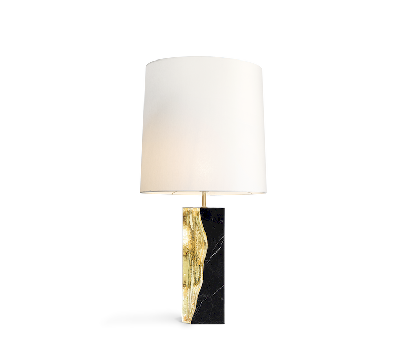 Lapiaz Nero Marquina Table Lamp mobile image 2