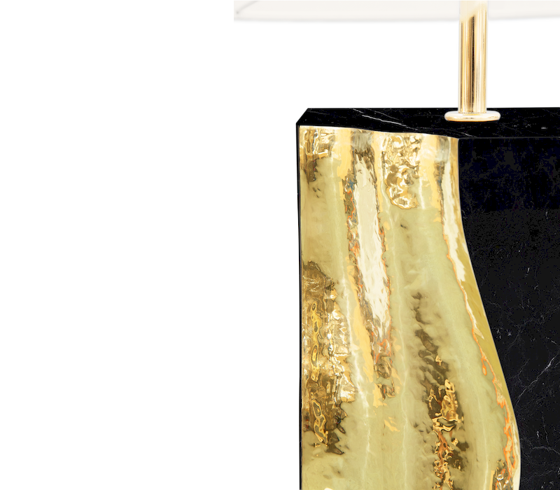 Lapiaz Nero Marquina Table Lamp mobile image 4