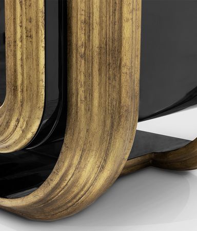 oblong aged gold