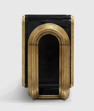 oblong aged gold