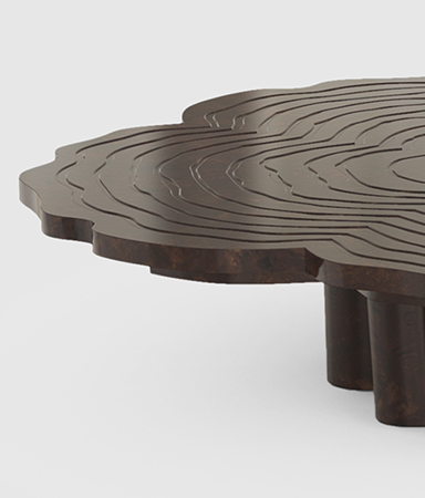 fortuna walnut root set of 3