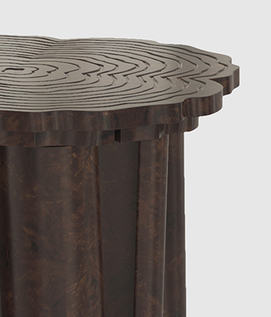 fortuna walnut root set of 3