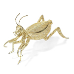 FILIGREE PRAYING MANTIS GOLD