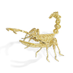 FILIGREE SCORPION GOLD