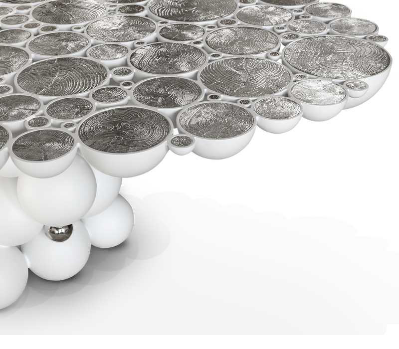 Newton White Dining Table mobile image 7