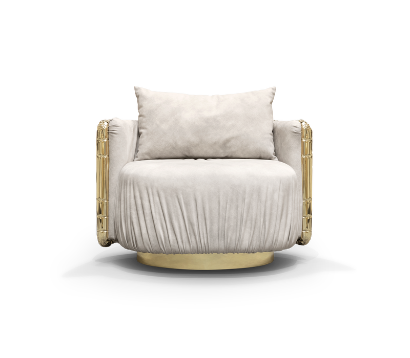 Imperfectio Round Armchair mobile image 1