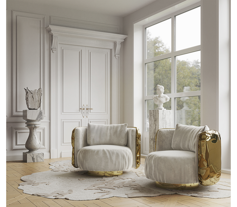 Imperfectio Round Armchair mobile image 10