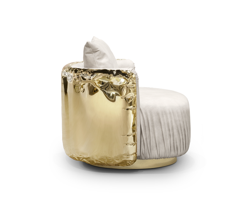 Imperfectio Round Armchair mobile image 3