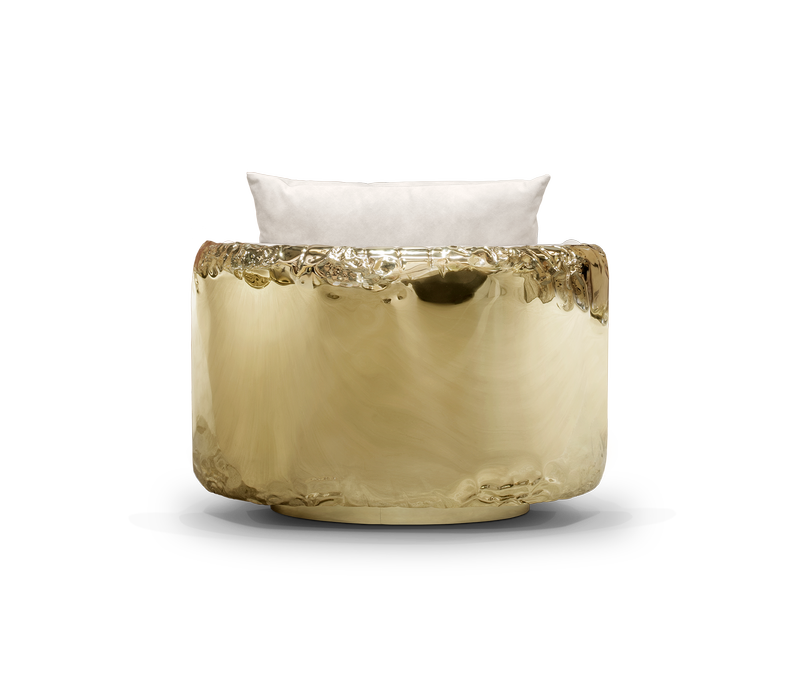 Imperfectio Round Armchair mobile image 4