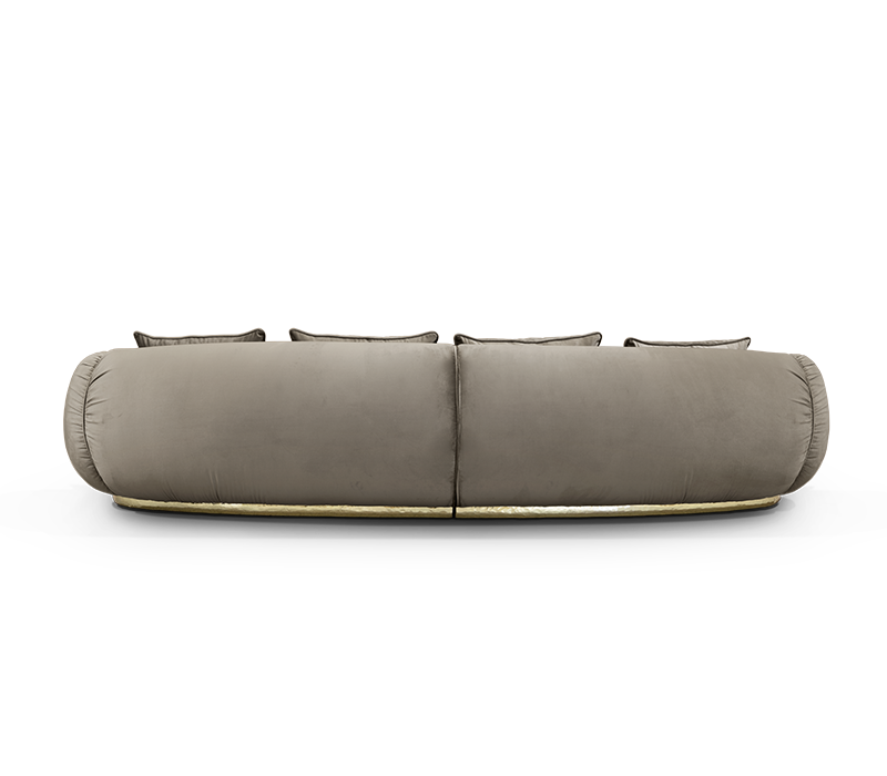 Soleil Curved Sofa mobile image 4