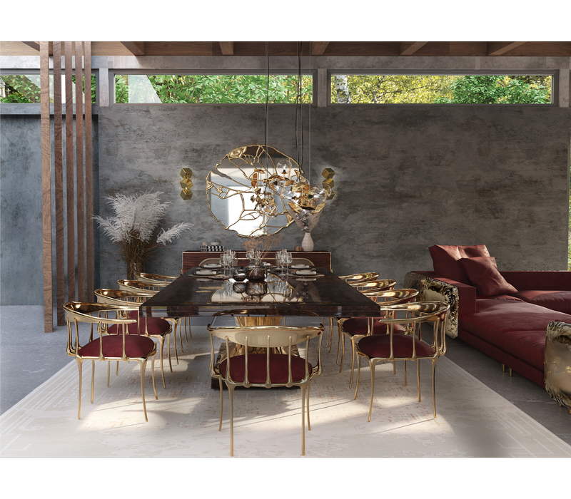 N11 Burgundy Chair mobile image 13