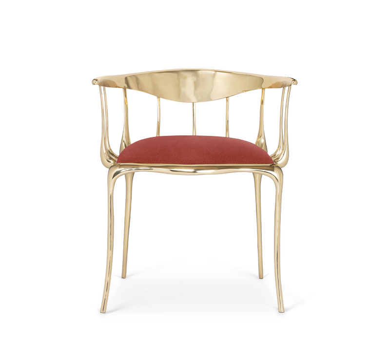 N11 Burgundy Chair mobile image 4