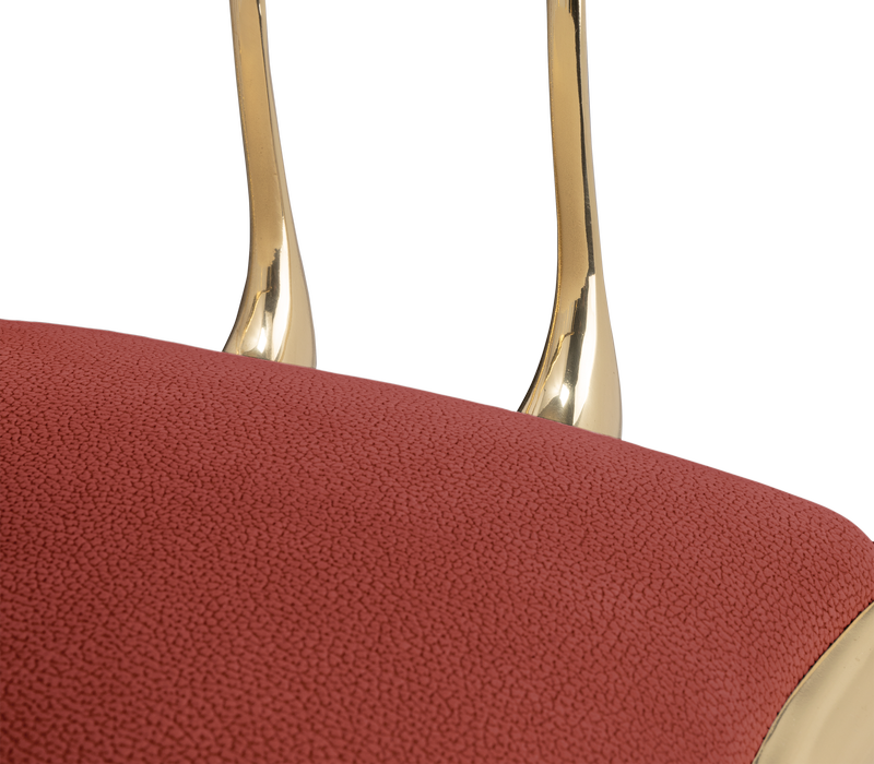 N11 Burgundy Chair mobile image 6