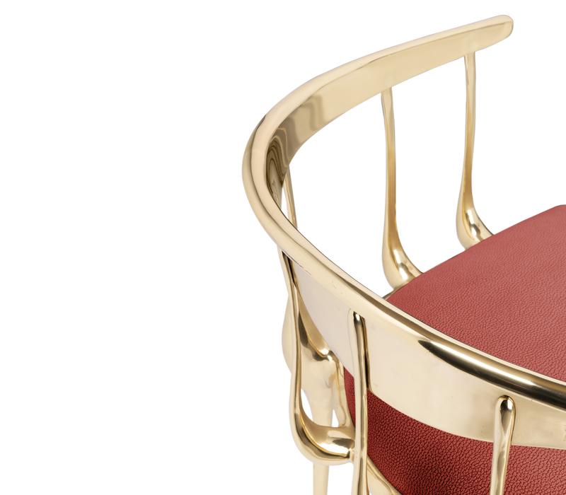 N11 Burgundy Chair mobile image 7