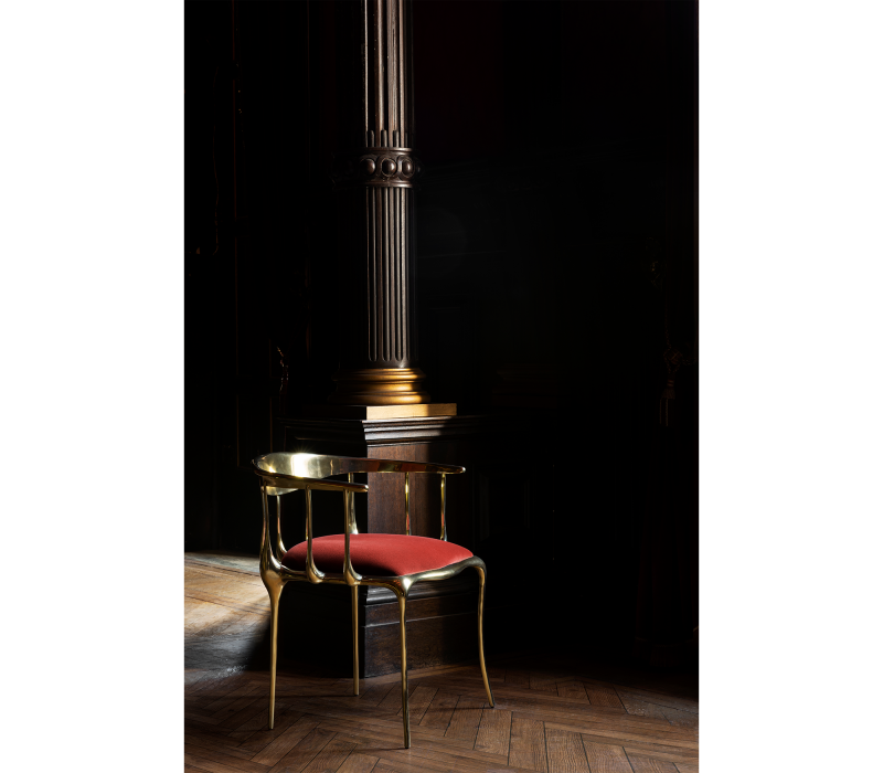 N11 Burgundy Chair mobile image 9
