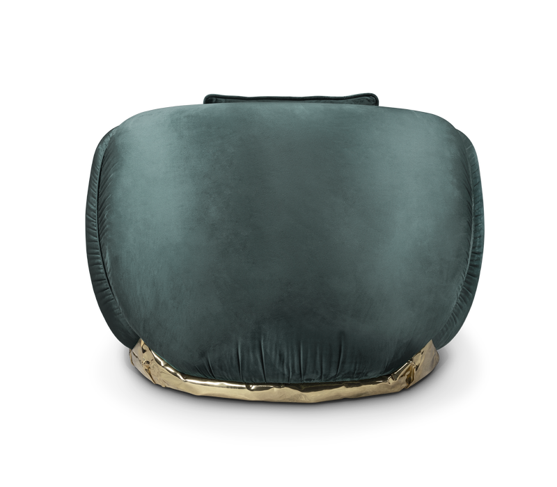 Soleil Green Armchair mobile image 6