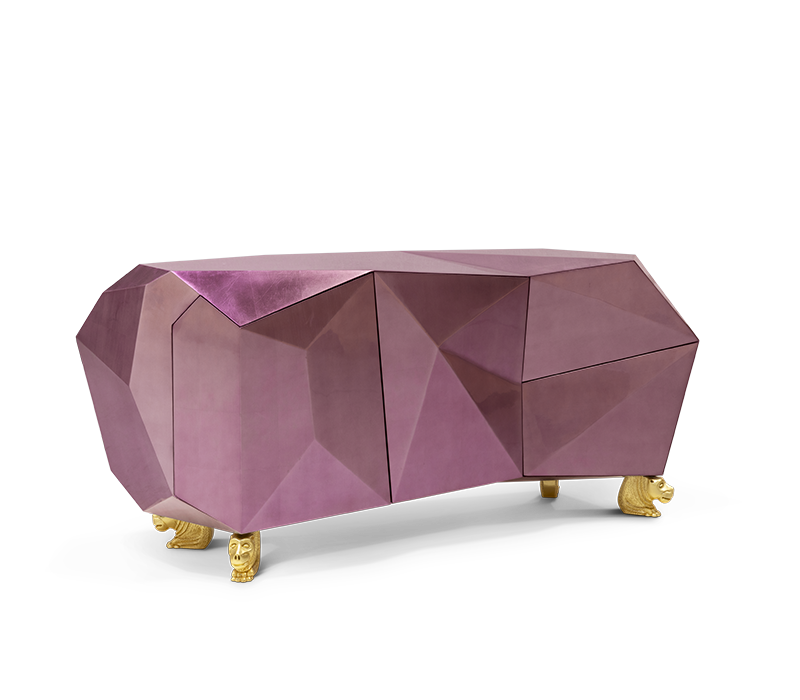 Diamond Amethyst Sideboard mobile image 1