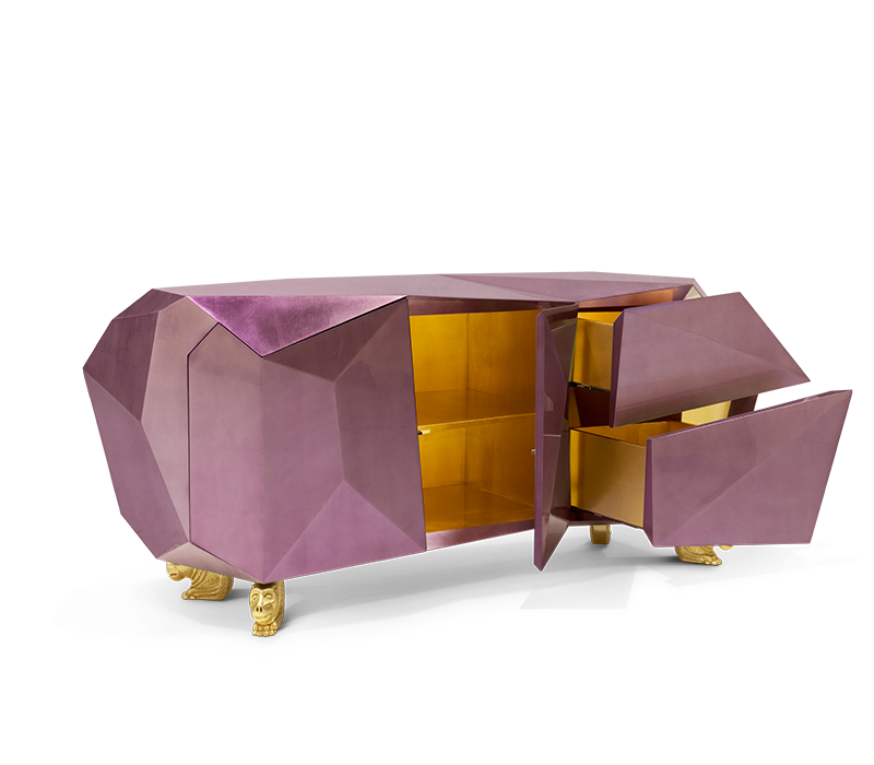 Diamond Amethyst Sideboard mobile image 2