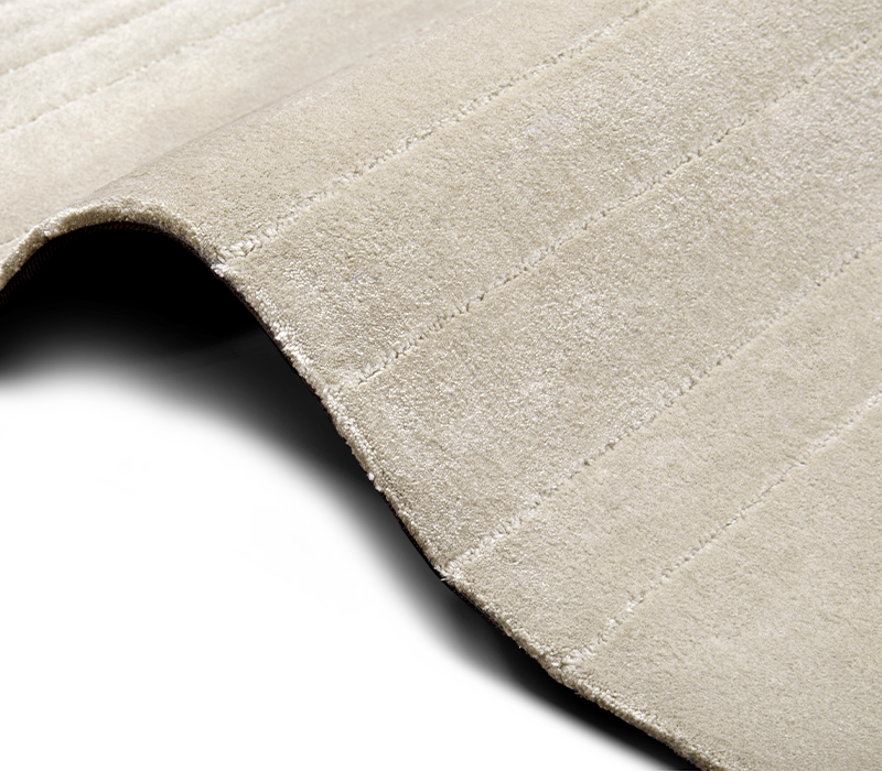 White Garden Rug mobile image 2