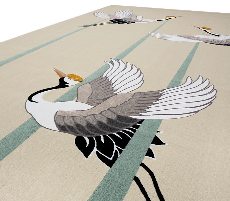 Heron Nude Rug mobile image 2