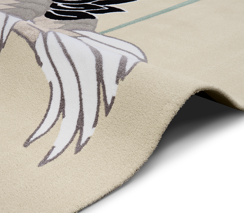 Heron Nude Rug mobile image 5