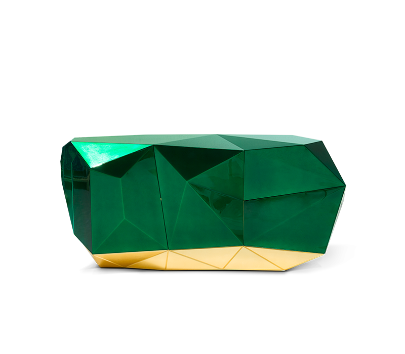 Diamond Emerald Sideboard mobile image 1