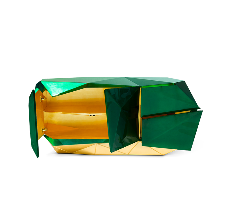 Diamond Emerald Sideboard mobile image 2