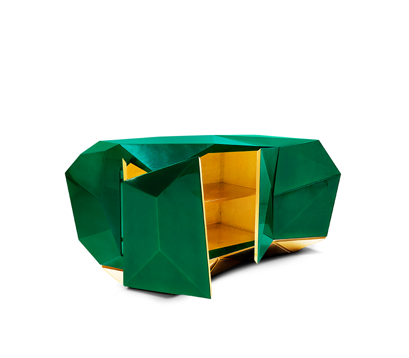 Diamond Emerald Sideboard mobile image 3