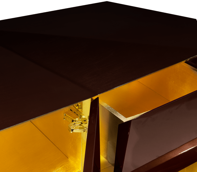 Diamond Chocolate Sideboard mobile image 11