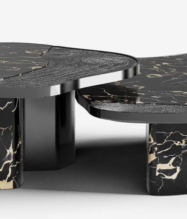 ophelia portoro marble and black