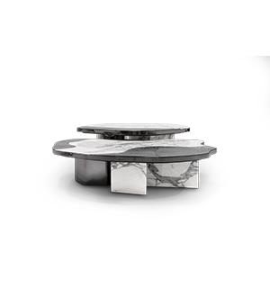 OPHELIA CALACATTA MARBLE AND BLACK