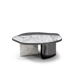 OPHELIA CALACATTA MARBLE AND BLACK