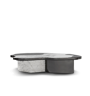 OPHELIA CALACATTA MARBLE AND BLACK