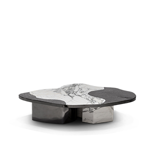 OPHELIA CALACATTA MARBLE AND BLACK