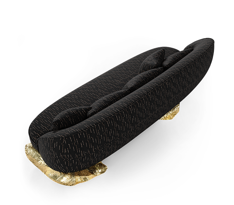 Angra Black Sofa mobile image 5