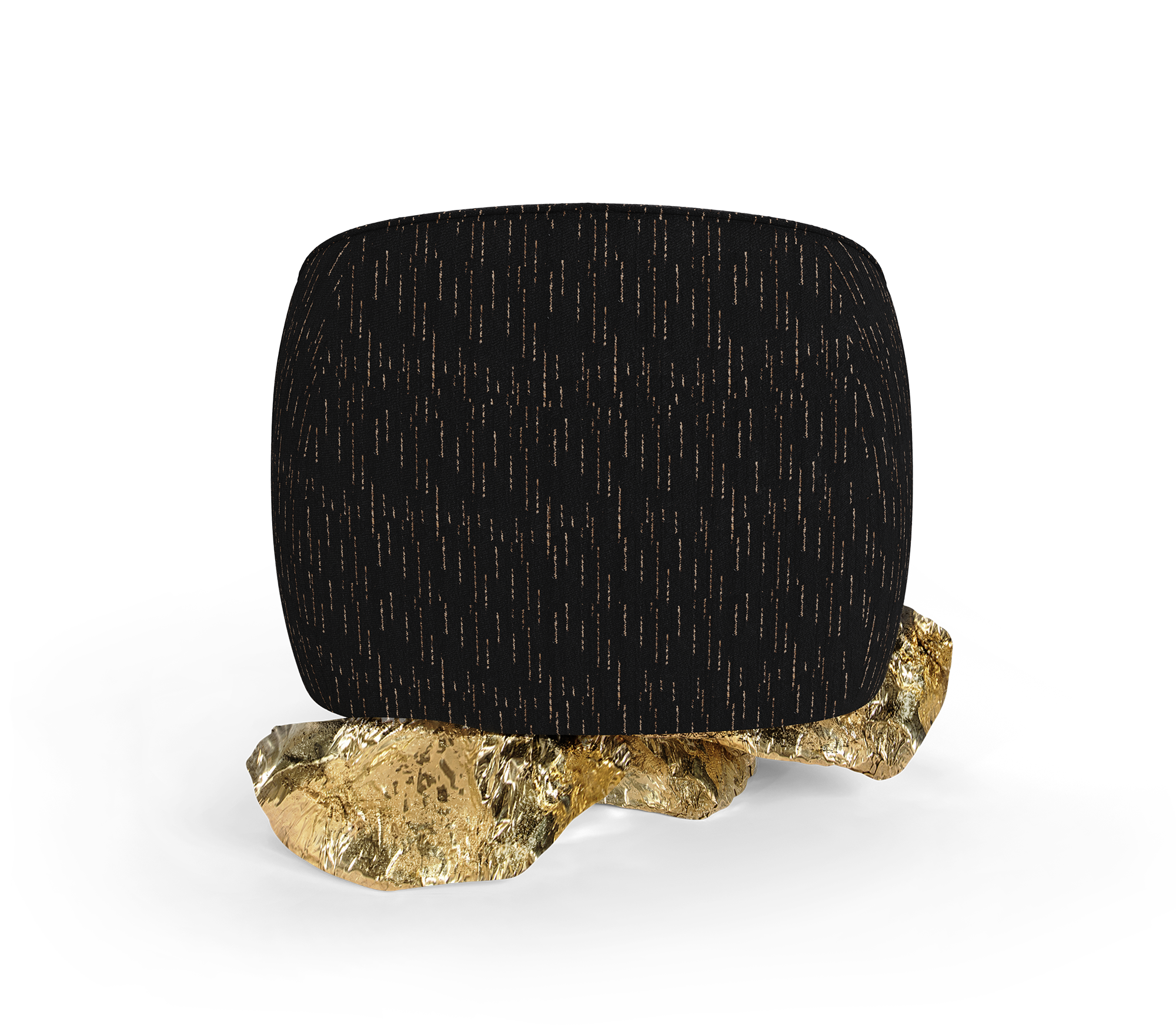 Angra Black Armchair mobile image 4