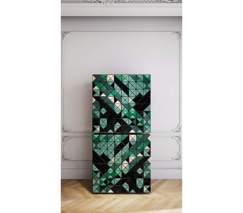 Pixel II Green Cabinet mobile image 10