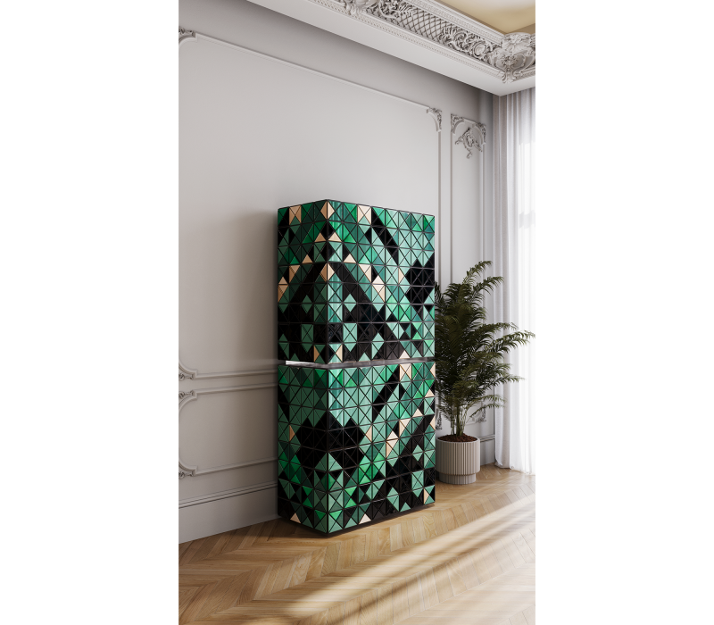 Pixel II Green Cabinet mobile image 11